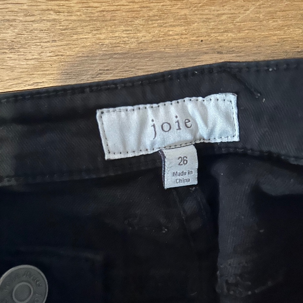 Rare vintage punk joie black jeans